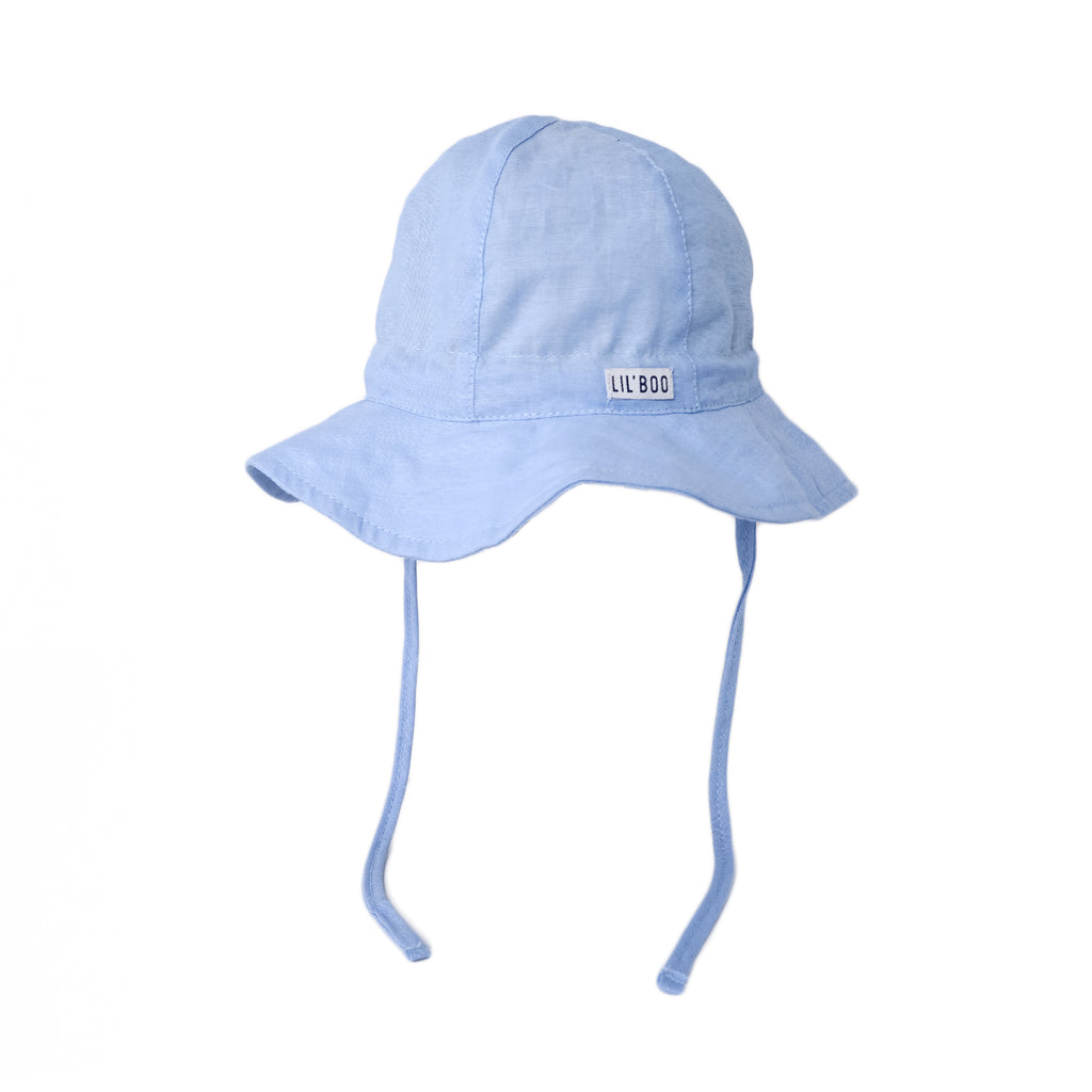 Lil'Boo - Sonnenhut (UV) für Babies blue