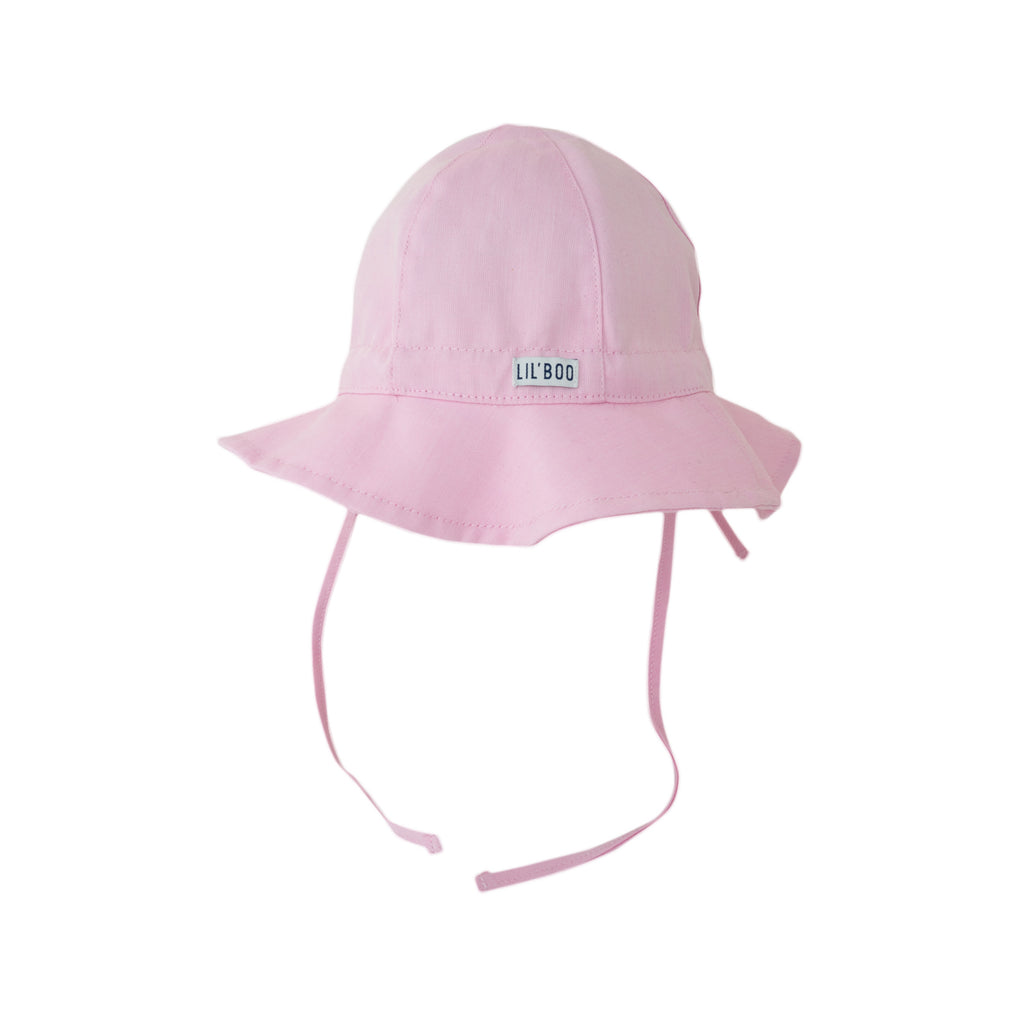 Lil'Boo - Sonnenhut (UV) für Babies pink